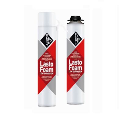 Αφρός Πολυουρεθάνης Πιστολιού Χαμηλής Διόγκωσης 750 ml Elastotet Lastofoam Low Expansion