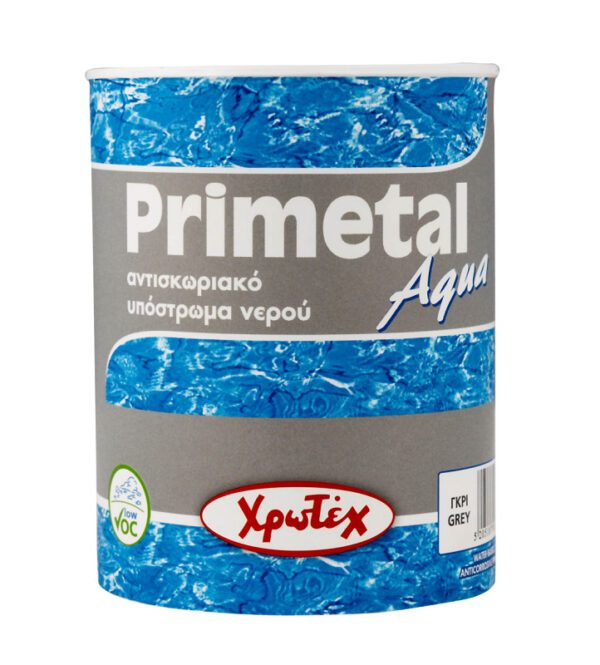 Αντισκωριακό Αστάρι Νερού Χρωτέχ Primetal Aqua 750 ml