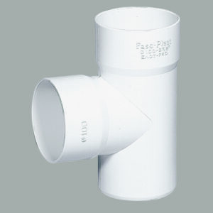 Ταφ PVC 87.5° Λευκό