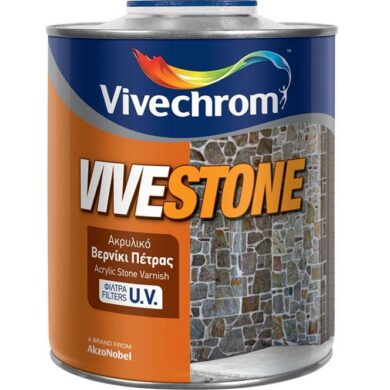 Ακρυλικό βερνίκι πέτρας Vivechrom Vivestone Άχρωμο