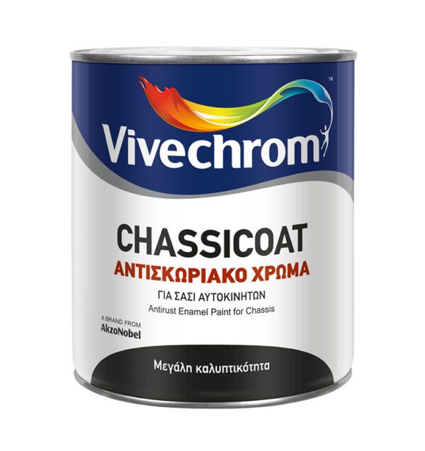 Βερνικόχρωμα για σασί αυτοκινήτων Vivechrom Chassicoat 750 ml