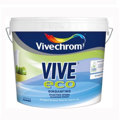 Πλαστικό Χρώμα Vivechrom Vive Eco Λευκό