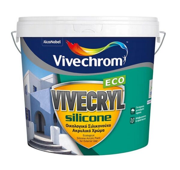 Ακρυλικό Χρώμα Vivecryl Silicone Eco Λευκό
