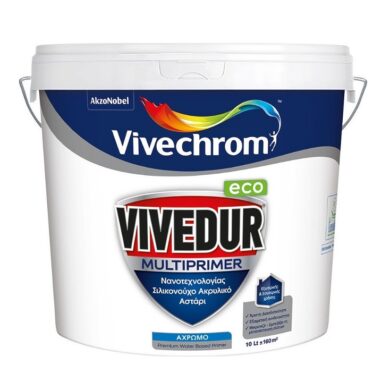 Σιλικονούχο ακρυλικό αστάρι νερού Vivechrom Vivedur Multiprimer Eco