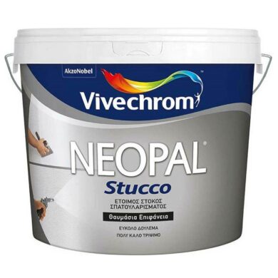 Στόκος σπατουλαρίσματος Vivechrom Neopal Stucco