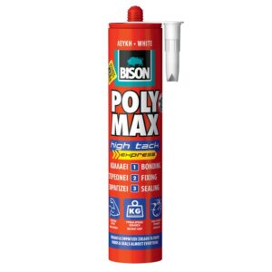 Σφραγιστικό και στεγανοποιητικό γενικής χρήσεως POLY MAX®HIGH TACK EXPRESS λευκό 425 gr