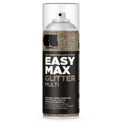 Σπρέι Cosmoslac Easy Max Mettalic Glitter Multi N.912 400 ml