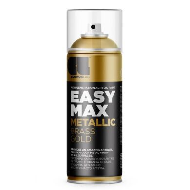 Σπρέι Cosmoslac Easy Max Mettalic Brass Gold n.901 400 ml