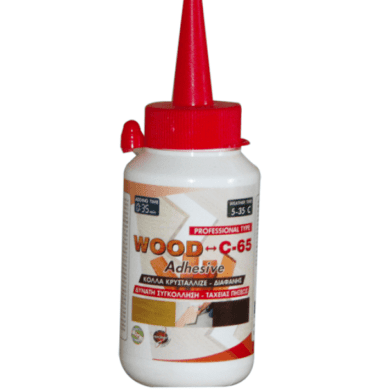 Κόλλα ξύλου κρυσταλλιζέ Cosmochrome Wood C-65 μπιμπερό 200 gr