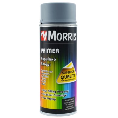 Σπρέι ακρυλικό αστάρι Morris Primer Γκρι 28553 400ml