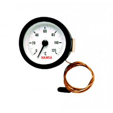 Θερμόμετρο αποστάσεως για Πίνακα Λέβητα Στρογγυλό